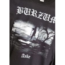 T-shirt nera Burzum Aske