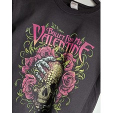 T-shirt nera bullet for my valentine