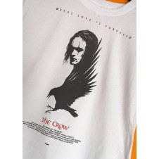 T-shirt bianca il corvo - il film