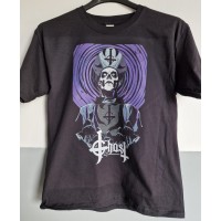 T-shirt Nera Ghost - Il Mistero e il Metal | vrz shop