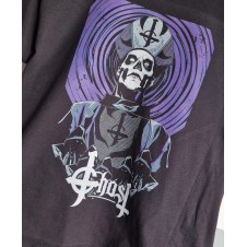 T-shirt nera Ghost