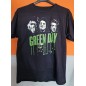 T-shirt nera Green Day 3 faces