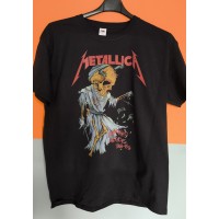 T-shirt Nera Metallica - Damage Justice 88-89 | vrz shop