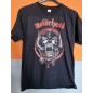 T-shirt nera Testa Snaggletooth Motorhead T-shirt nera Testa Snaggletooth Motorhead