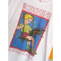 T-shirt Bianca Offspring - Americana | vrz shop