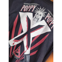 T-shirt Nera Poppy - Am I a Girl? | vrz shop