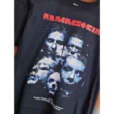 T-shirt nera Rammstein 6 faces