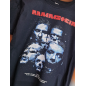 T-shirt nera Rammstein 6 faces