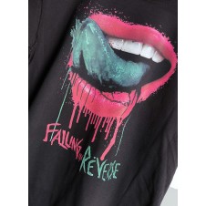 T-shirt Falling in Reverse - tongue licking the mouth