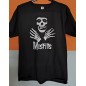 T-shirt nera Misfits - Crimson Ghost