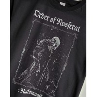 T-shirt Nera Order of Nosferat - Nachtmusik | vrz shop
