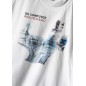 T-shirt bianca Radiohead - ok computer