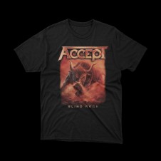 T-shirt Nera Accept - Blind Rage | vrz shop