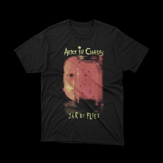 T-shirt Bianca Alice in Chains - "The Devil Put Dinosaurs Here" | vrzshop