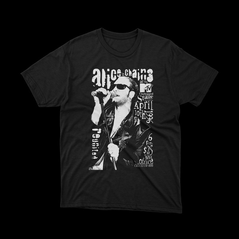 T-shirt Alice in Chains - staley tribute