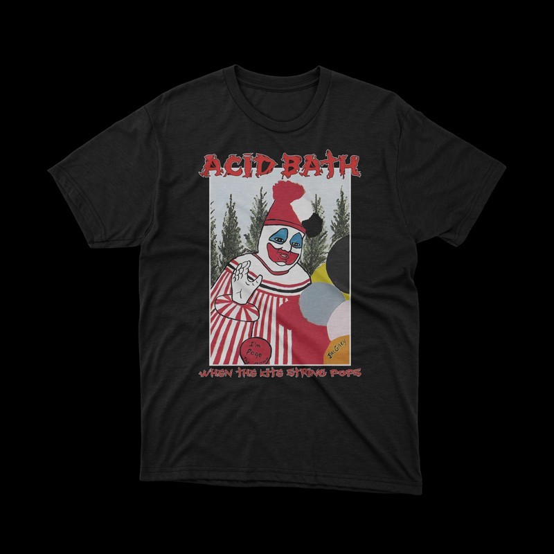 T-shirt acid bath When the Kite String T-shirt acid bath When the Kite String