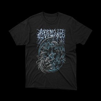 T-shirt Nera Avenged Sevenfold - Stile Metal Iconico | vrz shop