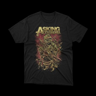 T-shirt Asking Alexandria - Stile Metalcore Ribelle | vrz shop
