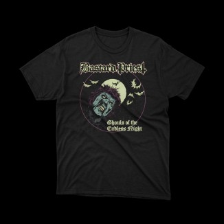 T-shirt  Bastard Priest Ghouls of the Endless Night | maglietta cotone premium tempo libero | vrz shop