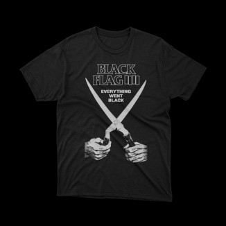 T-shirt Black Flag – Everything Went Black | vrz shop