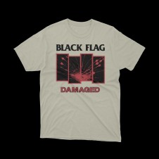 T-shirt black flag damaged | premium cotton casual shirt | vrz shop