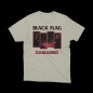 T-shirt black flag damaged T-shirt black flag damaged