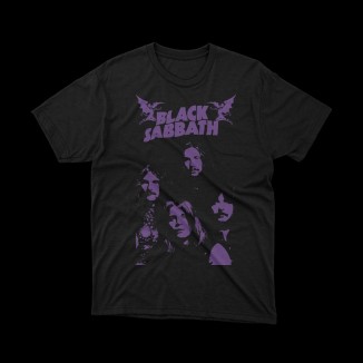 T-shirt Nera Black Sabbath - Icona del Metal | vrzshop