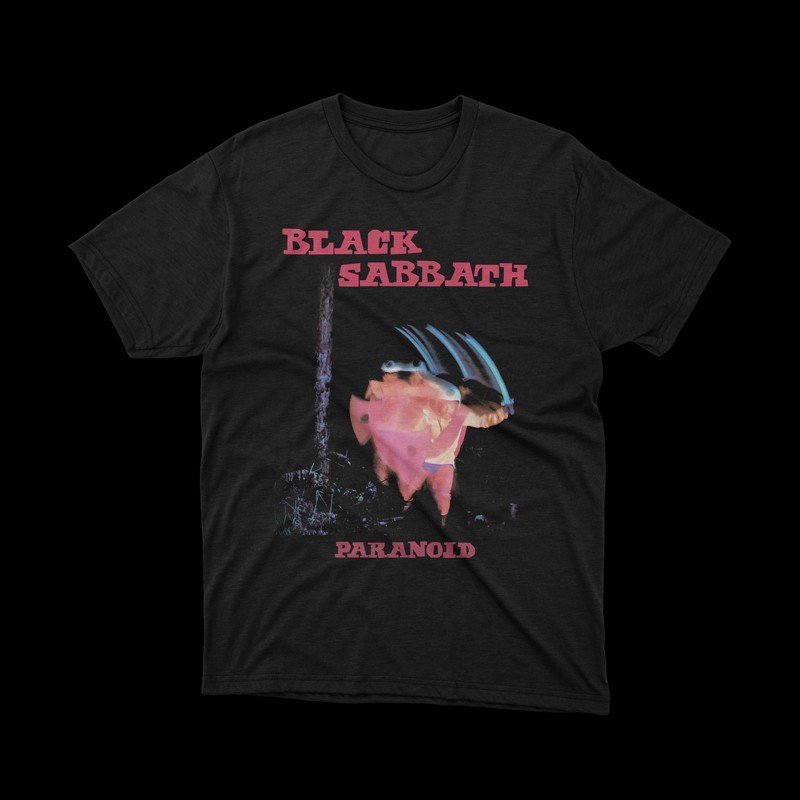 T-shirt black sabbath paranoid T-shirt black sabbath paranoid