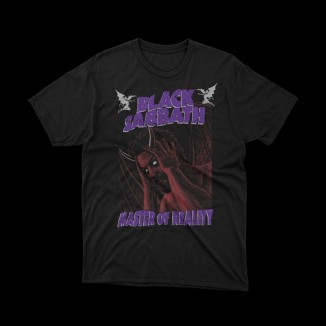 T-shirt Black Sabbath Master of reality | maglietta cotone premium tempo libero | vrz shop