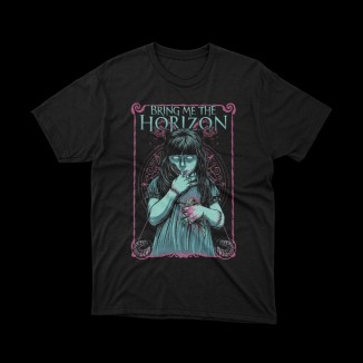 T-shirt Nera Bring Me the Horizon - Stile Metalcore Energico | vrz shop