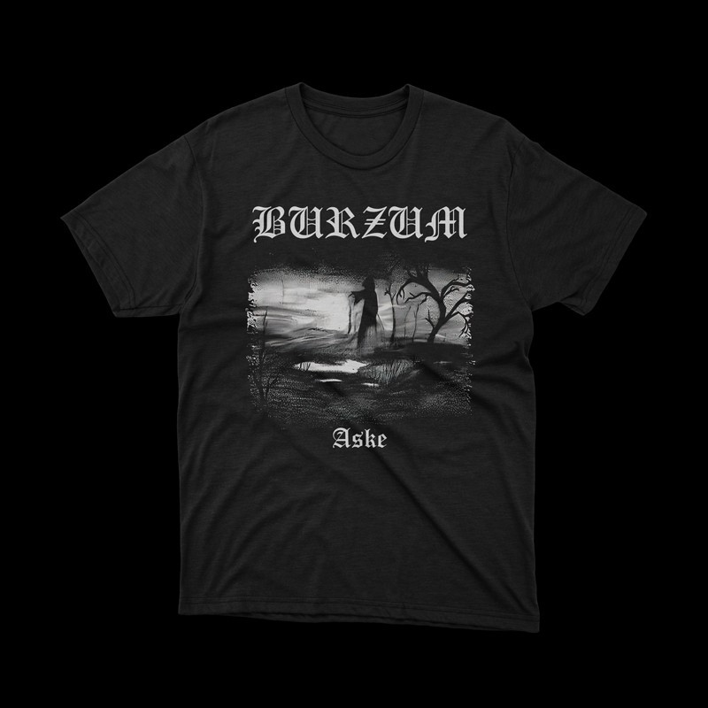 T-shirt nera Burzum Aske T-shirt nera Burzum Aske