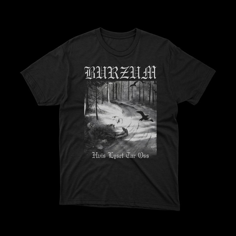 T-shirt Burzum Hvis lyset tar oss T-shirt Burzum Hvis lyset tar oss