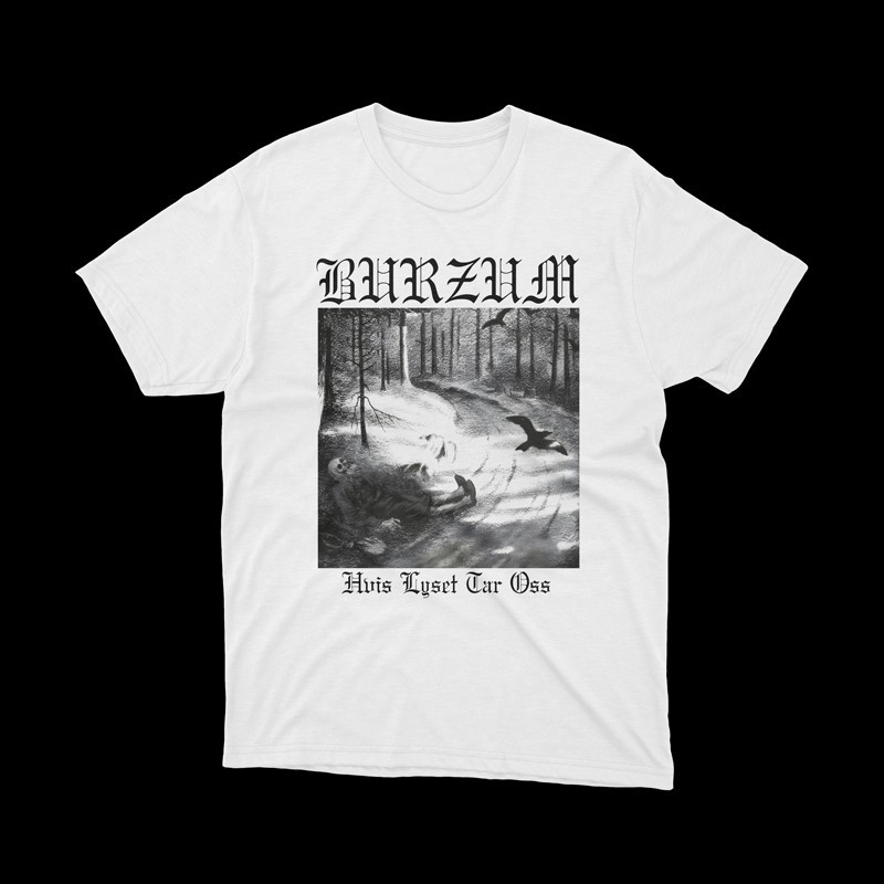 T-shirt Burzum Hvis lyset tar oss T-shirt Burzum Hvis lyset tar oss