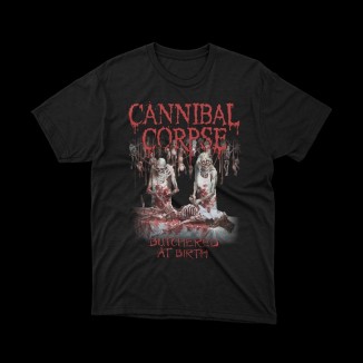 T-shirt Cannibal corpse butchered at birth