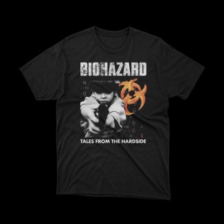 T-shirt Biohazard Tales from the hard side | premium cotton casual shirt | vrz shop