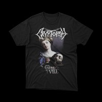 T-shirt Nera Cryptopsy – None So Vile | vrz shop