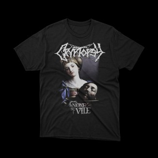 T-shirt Nera Cryptopsy – None So Vile | vrz shop