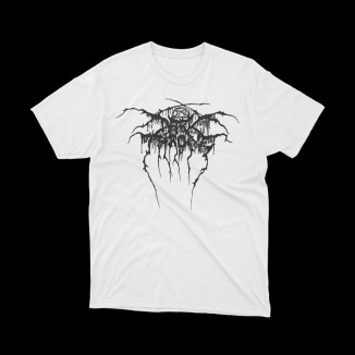 T-shirt Bianca Darkthrone - Emblema del Black Metal | vrz shop