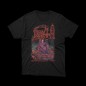 T-shirt Death scream bloody gore | maglietta cotone premium tempo libero | vrz shop