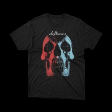T-shirt Nera Deftones – Skull | vrz shop