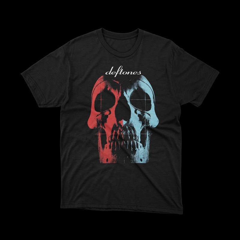 T-shirt Deftones skull T-shirt Deftones skull