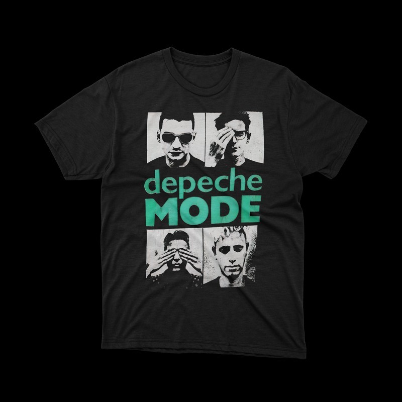 T-shirt nera Depeche Mode