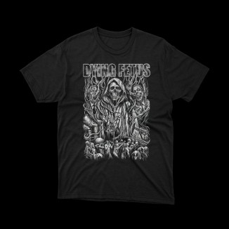 T-shirt nera Dying Fetus