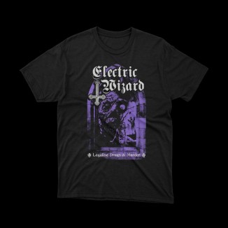 T-shirt Electric Wizard legalise drugs | premium cotton casual shirt | vrz shop