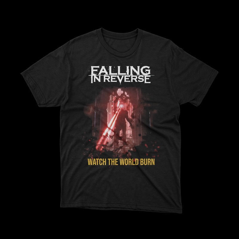 Falling in Reverse - wath the world burn, laser eyes