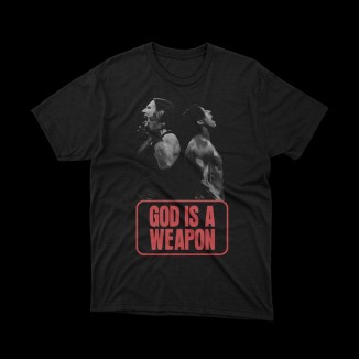 T-shirt Falling in reverse god is a weapon | maglietta cotone premium tempo libero | vrz shop