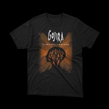 T-shirt Nera Gojira – L'Enfant Sauvage | vrz shop