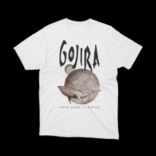 T-shirt Bianca Gojira - "From Mars to Sirius" | vrzshop