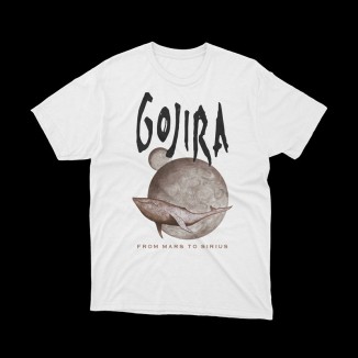 T-shirt Bianca Gojira - "From Mars to Sirius" | vrzshop
