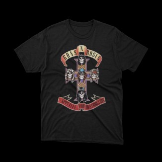 T-shirt Guns n' roses appetite for destruction | maglietta cotone premium tempo libero | vrz shop